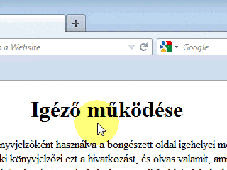 Könyvjelző hozzáadása